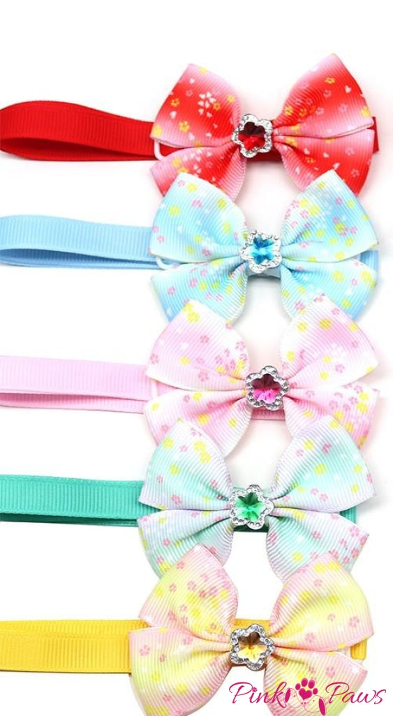 Flower Gem Bow (20 Pieces) Bow Ties