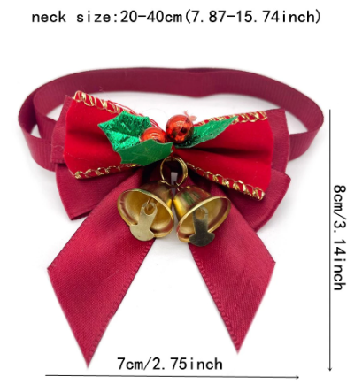 Holly Jolly Pink Bow