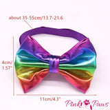 Large Dog Shiny Bow Ties (30 Ties)