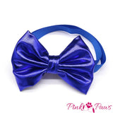 Large Dog Shiny Bow Ties (30 Ties)