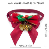 Christmas Holly Double Bow (50 pieces)