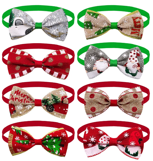 Christmas Retro Bowties (50 pieces)