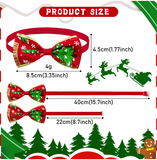 Christmas Retro Bowties (20 pieces)