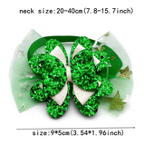 St Patrick's Day Mesh Bow Ties (50 pieces)