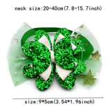 St Patrick's Day Mesh Bow Ties (20 pieces)