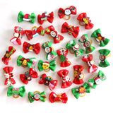 Christmas Hair Bows (100 Pieces) Bow Ties