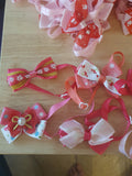 Bulk Mixed Valentine Bow Ties (100 pieces)