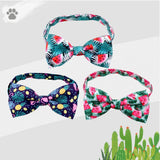 Fancy Fruit and Flamingo Bow Ties (50 pieces)