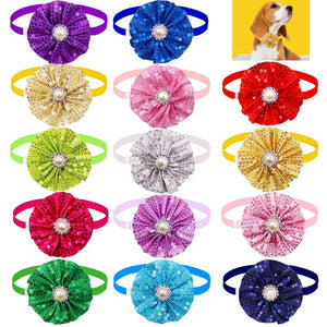 Bulk Sequin Pearl Flower (100 pieces)