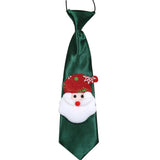 Plain Long Christmas Necktie with Motif (20 pieces)