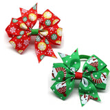 Bulk Christmas Pattern Pinwheel (100 pieces)