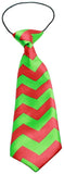 Christmas Long Striped Tie (20 pieces)