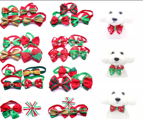Assorted Christmas Bows (100 pieces)