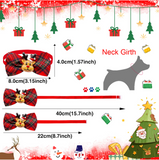 Christmas Small Bowtie with Motif (20 pieces)