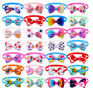 Bulk Bright Summer BowTies (100 pieces)