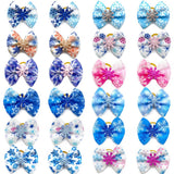 Snowflake Hair Bow (100 pieces)