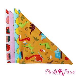 Dinosaur Bandana - Small (50 Pieces)