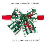 Christmas Double Bow with Motif (20 pieces)