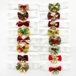 Christmas Elastic Band Bells (20 pieces)