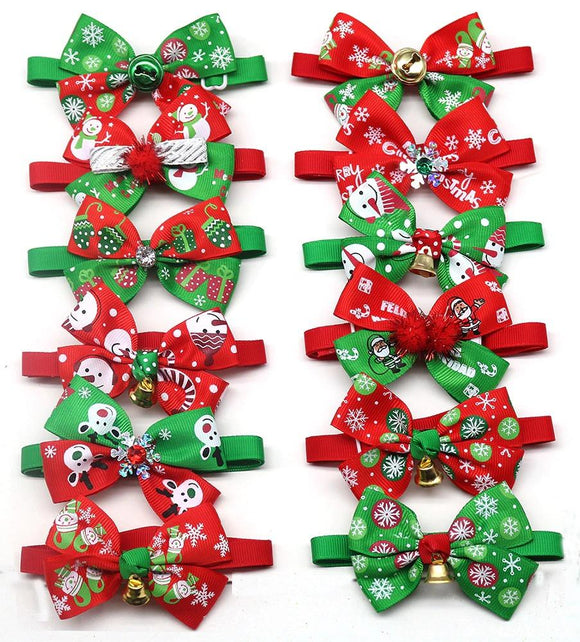 Christmas Bow Ties (20 pieces)