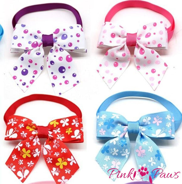 Flower And Bubble Bow (20 Pieces) Bow Ties