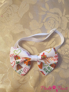 Happy Birthday Bow Ties (10 Pieces) Bow Ties