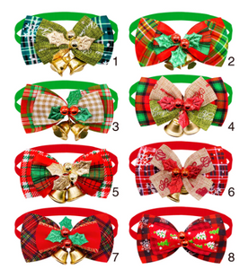 Christmas Holly Bowtie (50 pieces)