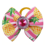 Fruit and Flamingo Hair Bows (100 pieces)