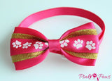 Pawprints Bow Tie (20 Pieces) Bow Ties