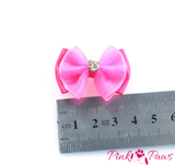 Rhinestone Hair Bow (60 Pieces) Bow Ties