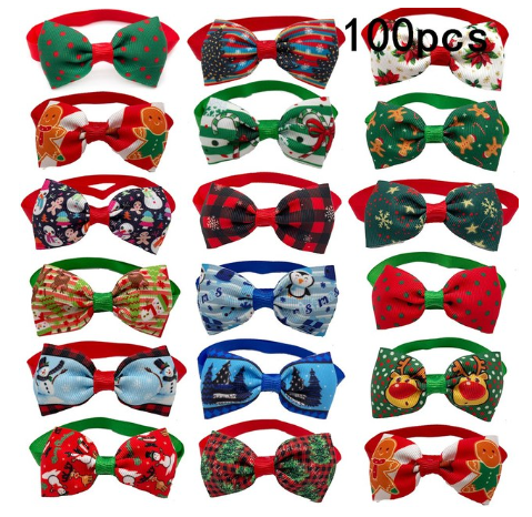 Small Christmas Bowtie (50 pieces)