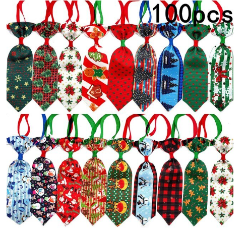 Small Christmas Necktie (100 pieces)