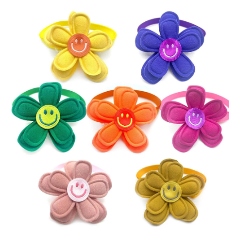 Smiling Flower Bows (20 pieces)