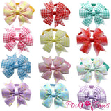 Spring Pinwheel Bow (24 Pieces)