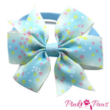 Spring Pinwheel Bow (24 Pieces)