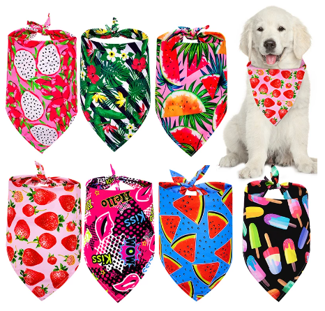 Summer Leaves Bandanna - Large (50 pieces)